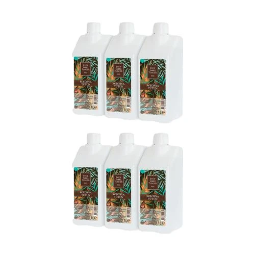 Eyüp Sabri Tuncer Tütün Kolonyası Yedek Şişe 1 Litre x 6 Adet ürün görseli 1
