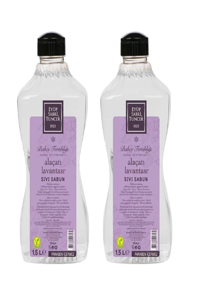 Eyüp Sabri Tuncer Alaçatı Lavantası Sıvı Sabun 1500 ml x 2 ürün görseli 1