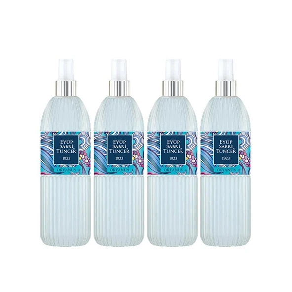 Eyüp Sabri Tuncer Okyanus Kolonyası Silindir Pet Şişe Sprey 150 Ml x 4 Adet ürün görseli 1