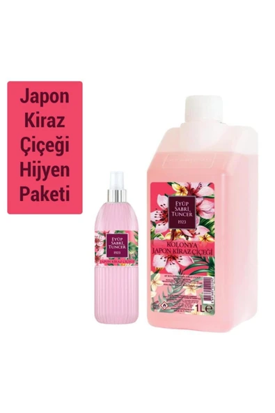 Eyüp Sabri Tuncer Japon Kiraz Çiçeği Kolonyası 150 ML ve 1 lt ürün görseli 1