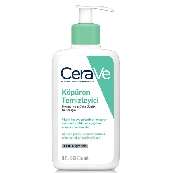 CeraVe Foaming Köpüren Temizleyici 236 ml ürün görseli 1