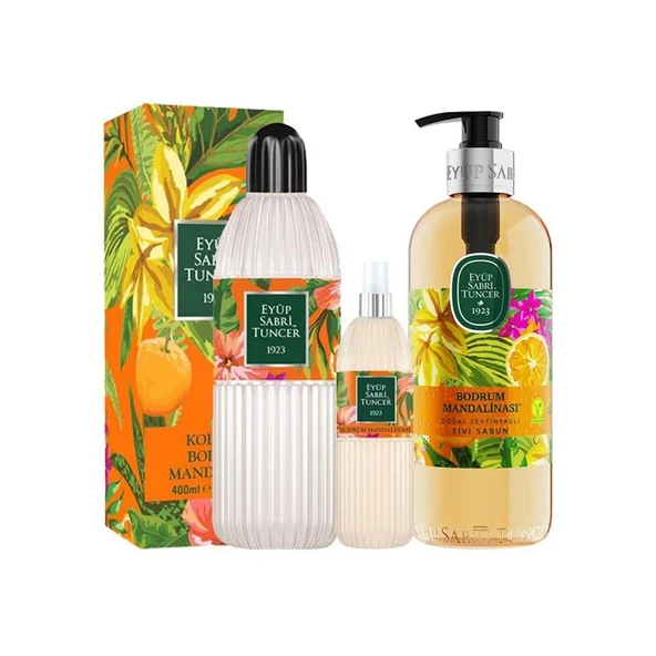 Eyüp Sabri Tuncer Bodrum Mandalinası 400 ML ve 150 ML, Sıvı Sabun 500 ML ürün görseli 1