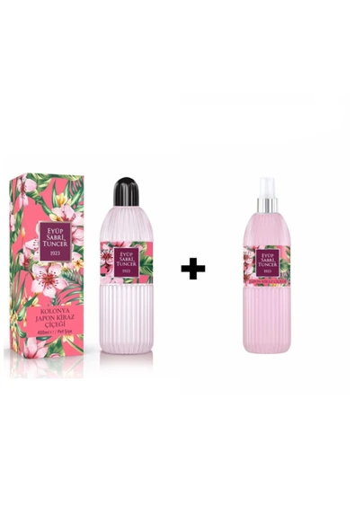 Eyüp Sabri Tuncer Japon Kiraz Çiçeği 400 ml ve 150 ml Pet Şişe Kolonya ürün görseli 1