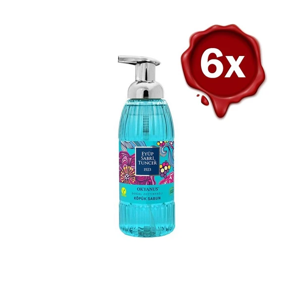 Eyüp Sabri Tuncer Zeytinyağlı Okyanus Köpük Sabun 500 ML x 6 ürün görseli 1
