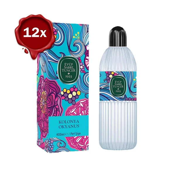 Eyüp Sabri Tuncer Okyanus Kolonyası Pet Şişe 400 ml x 12 ürün görseli 1