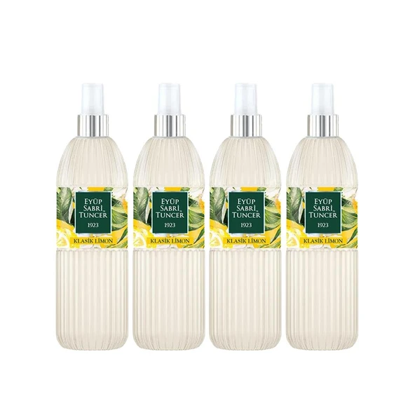 Eyüp Sabri Tuncer Klasik Limon Sprey Kolonya 150 ml x 4 Adet ürün görseli 1