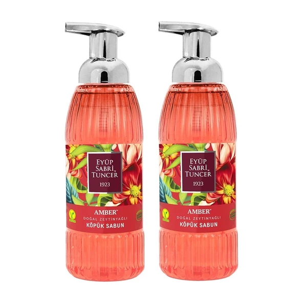 Eyüp Sabri Tuncer Zeytinyağlı Amber Köpük Sabun 500 ML x 2 ürün görseli 1