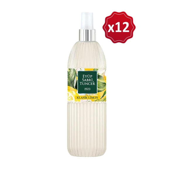 Eyüp Sabri Tuncer Klasik Limon Sprey Kolonya 150 ml x 12 Adet ürün görseli 1