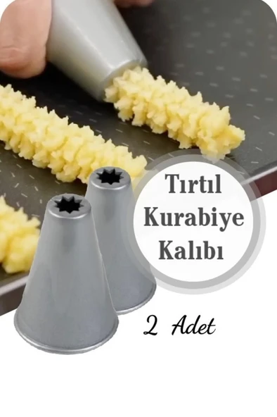 2li Plastik Tırtıl Tasarımlı Pratik Kurabiye Kalıbı Şekillendirici ürün görseli 1