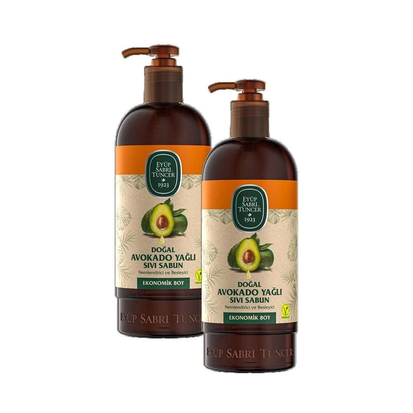 Eyüp Sabri Tuncer Sıvı Sabun Doğal Avokado Yağlı 750 ml x 2 ürün görseli 1