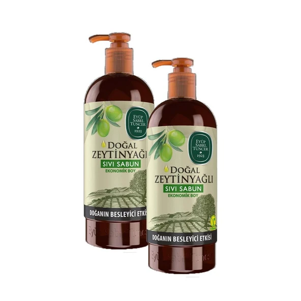 Eyüp Sabri Tuncer Sıvı Sabun Zeytinyağlı 750 ML x 2 ürün görseli 1