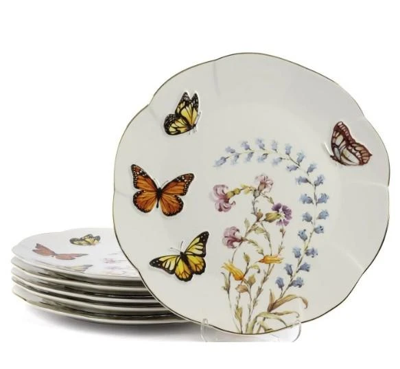 Mikasa Moor Mariposa 6'lı Servis Tabağı 27cm P374.101265 ürün görseli 1