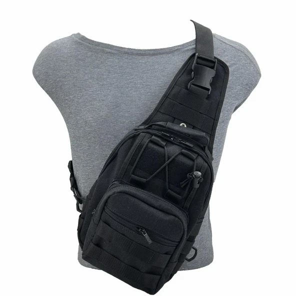 Taktikal Kanvas Tactical Bodybag Çapraz Çanta ürün görseli 1