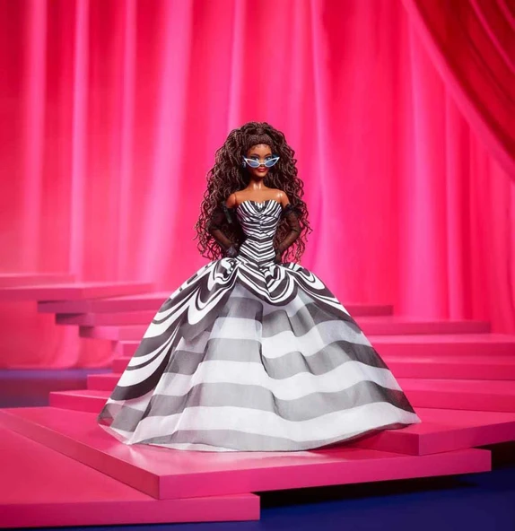 Mattel Barbie 65.Yıl Özel Koleksiyon Bebeği Hrm59 ürün görseli 1