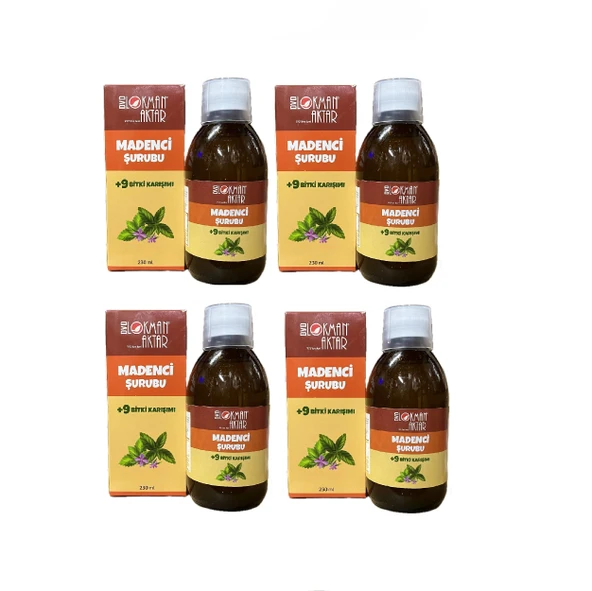 Madenci Şurubu 230 ml, Lokman Aktar 4Adet ürün görseli 1
