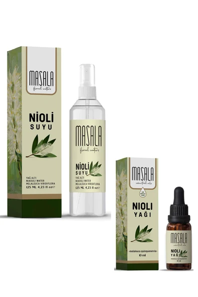Nioli Hidrolat & Uçucu Yağ Seti – 125 ml Nioli Suyu & 10 ml Nioli Yağı | Saf ve Doğal ürün görseli 1