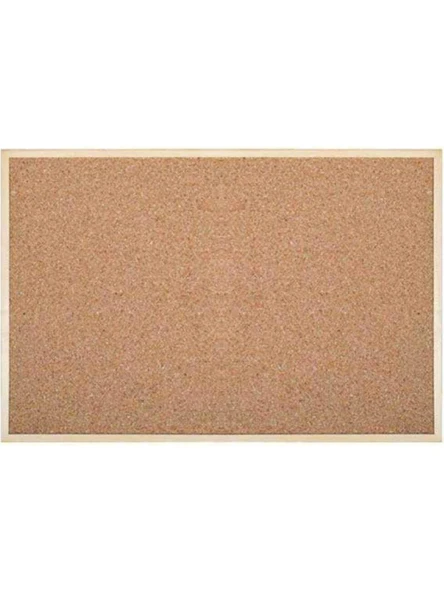 İnterpano İNT-510 Ahşap Çerçeveli Mantar Pano - 30x45 cm ürün görseli 1