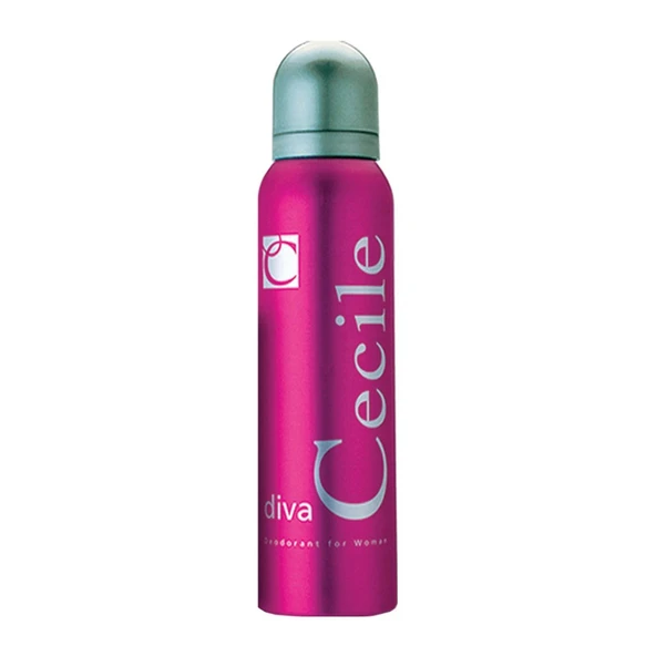 Cecile Deodorant Diva 150ml - Resim 2