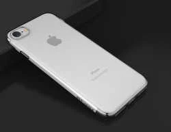 Apple iPhone SE 2020 Kılıf Zore Dört Köşeli Lazer Silikon Kılıf ürün görseli 1