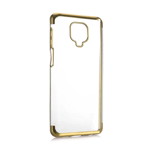 Xiaomi Redmi Note 9S Kılıf Zore Dört Köşeli Lazer Silikon Kılıf ürün görseli 1