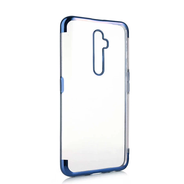 Oppo Reno 2Z Kılıf Zore Dört Köşeli Lazer Silikon Kılıf ürün görseli 1