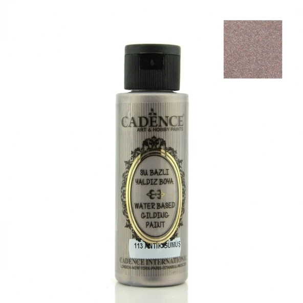 113 Antik Gümüş-Yaldız Boya 70ML(cc) ürün görseli 1