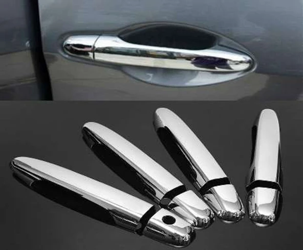 Honda Cr-V Uyumlu 2013 2017 Kapı Kolu ABS (Plastik) Krom ürün görseli 1