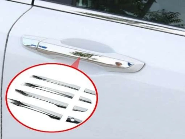 onda Cr-V Uyumlu 2018 Sonrası Kapı Kolu ABS(Plastik) Krom ürün görseli 1