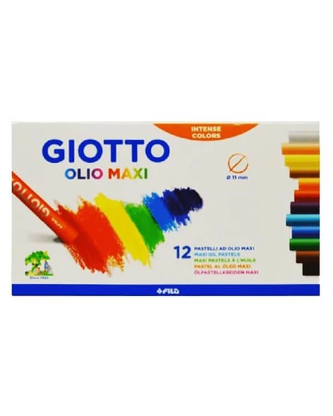 Giotto 12 Renk Pastel Boya 11 mm ürün görseli 1