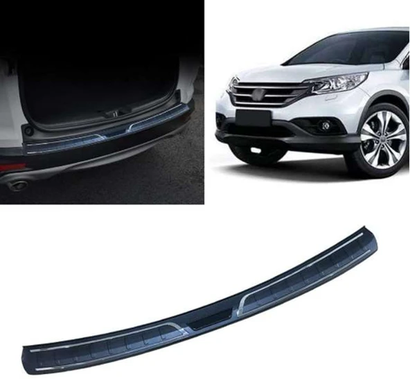 Honda Cr-V Uyumlu 2018 2020 Arka Tampon Eşik Koruma ABS  (Plastik) ürün görseli 1