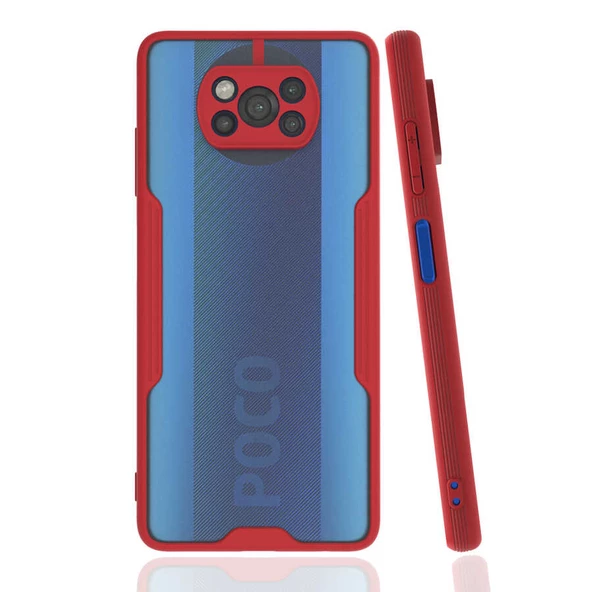 Xiaomi Poco X3 Kılıf Parfe Kenarları Pastel Renk Silikon Kılıf ürün görseli 1