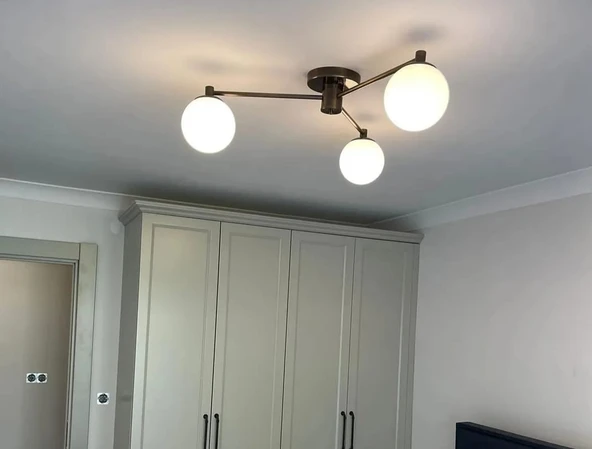 mylights  modern spor salon avize eskitme kapla retro rustik vintage avize ürün görseli 1