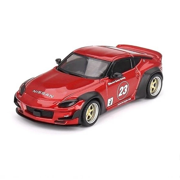 Mini GT 722 Nissan Z Pandem Passion Red LHD Model Araba ürün görseli 1