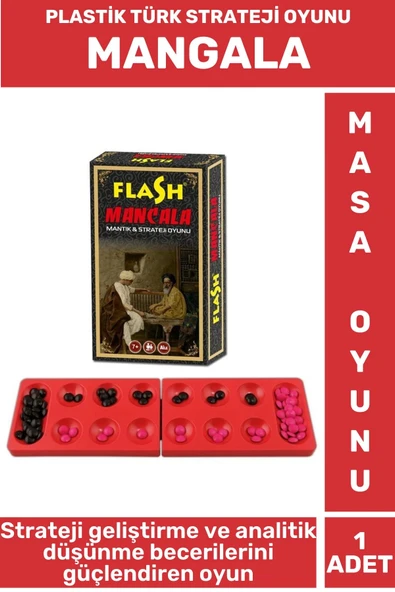 Özel Eğlenceli Strateji Analitik Düşünme Becerisi Geliştirici Masa Oyun Takımı PLASTİK FLASH MANGALA ürün görseli 1