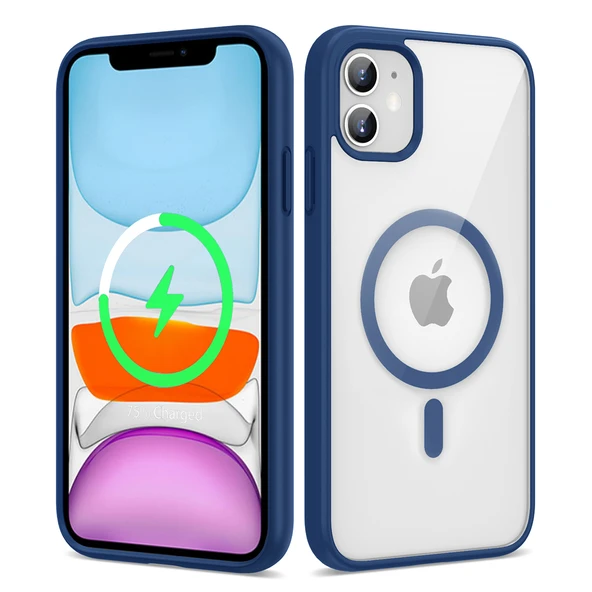 iPhone 12 Kılıf Magsafe Wireless Şarj Özellikli Silikon Ege Kapak kılıf ürün görseli 1