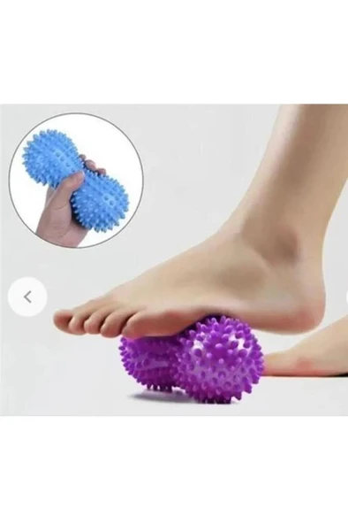 15 cm Dikenli Egzersiz Topu Topuk Dikeni Egzersizi Top El Ayak Masaj Duyu Topu ürün görseli 1