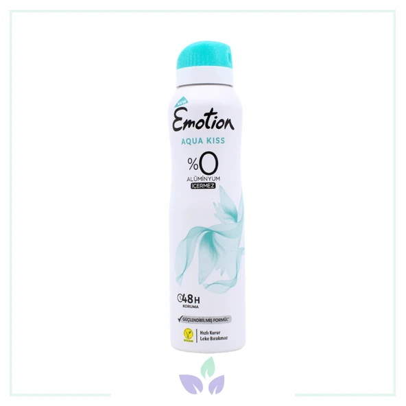 Emotion Aqua Kiss Kadın Sprey Deodorant 150 ML ürün görseli 1
