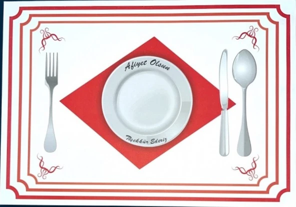 500 Adet Amerikan Servis Kağıdı Sunum Servis Kağıdı Büyük Boy 30x40 cm ürün görseli 1