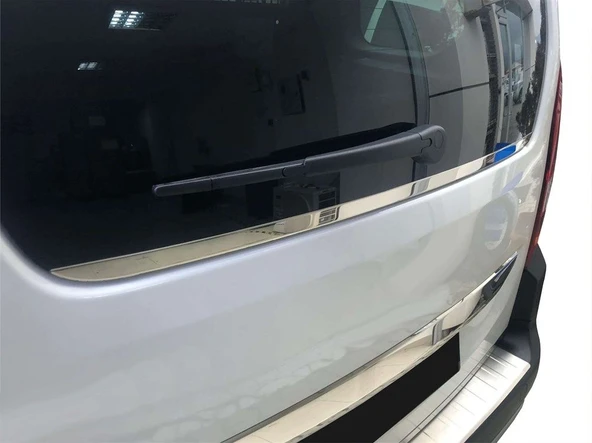 Peugeot Rifter Bagaj Camı Alt ÇItası Krom 2018 ve Sonrası ürün görseli 1