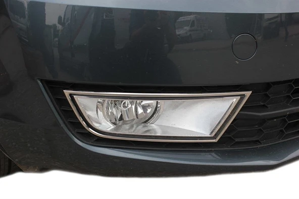 Skoda Octavia A7 Sis Farı Çerçevesi 2 Prç Krom 2013 ve Sonrası ürün görseli 1