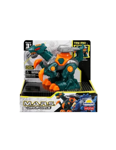 Trex Dinazor Işıklı Ve Sesli Happy Kid Mars DINOFORCE ürün görseli 1