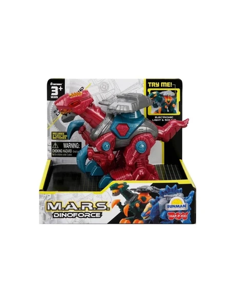 Trex Dinazor Işıklı Ve Sesli Happy Kid Mars DINOFORCE ürün görseli 1