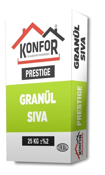 Prestige Granül Sıva Kalın 25 Kg Beyaz ürün görseli 1