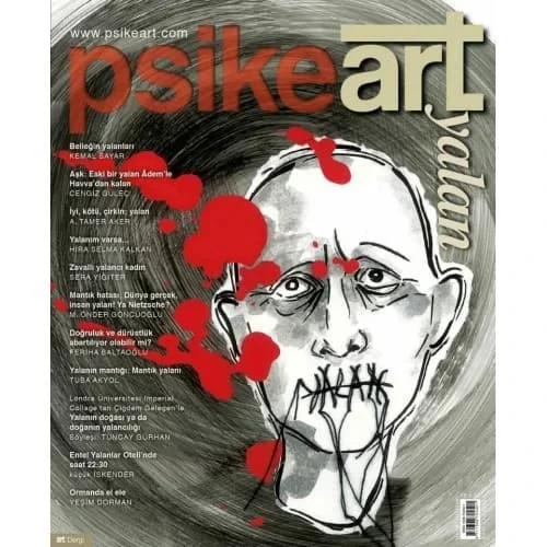 Psikeart Dergi 33.Sayı Mayıs-Haziran 2014 - Yalan ürün görseli 1