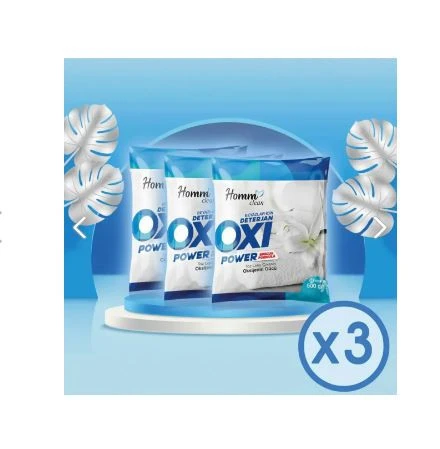 HOMM CLEAN OXI POWER BEYAZLAR İÇİN 500GR x 3'lü ürün görseli 1