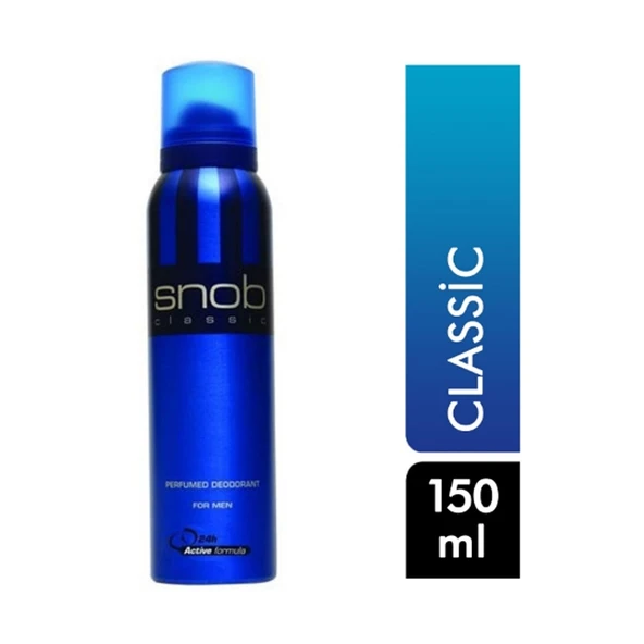 Snob Classic Erkek Deodorant 150 ml - Resim 2