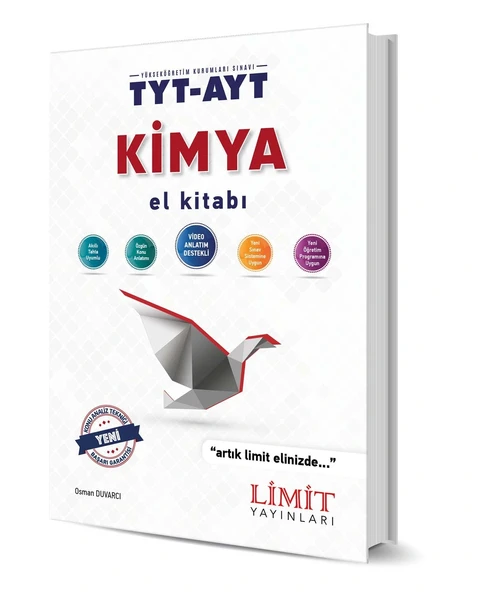 Limit Yayınları Tyt Ayt Kimya El Kitabı ürün görseli 1