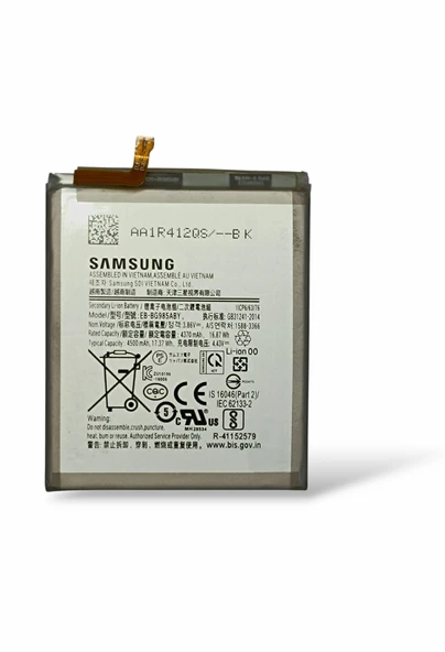 Samsung Galaxy S20 Lite Batarya EB-BG985ABY Uyumlu Yedek Batarya ürün görseli 1
