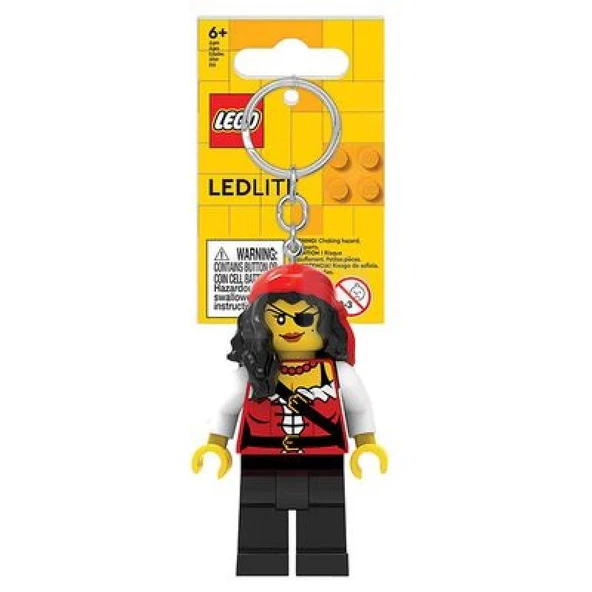 LEGO Minifigures KE193H Iconic Princess Pirate Led Key Chain ürün görseli 1