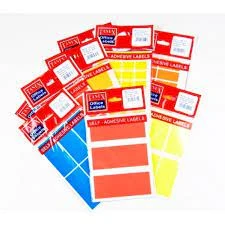 Tanex Etiket Ofc-122 40X100 Kırmızı 10 lu 2 paket ürün görseli 1
